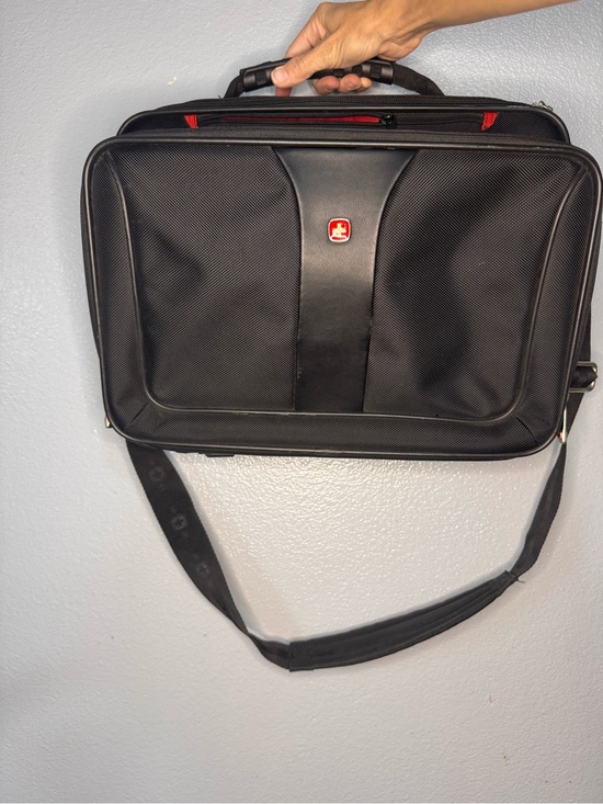 SwissGear Other - SwissGear Black and Red Professional Laptop Briefcase